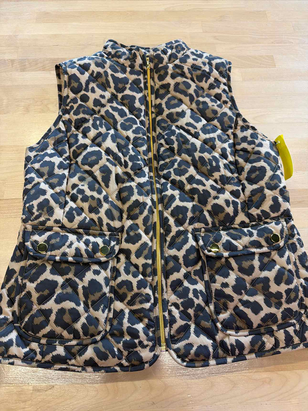 St John's Bay Size M Tan Vest