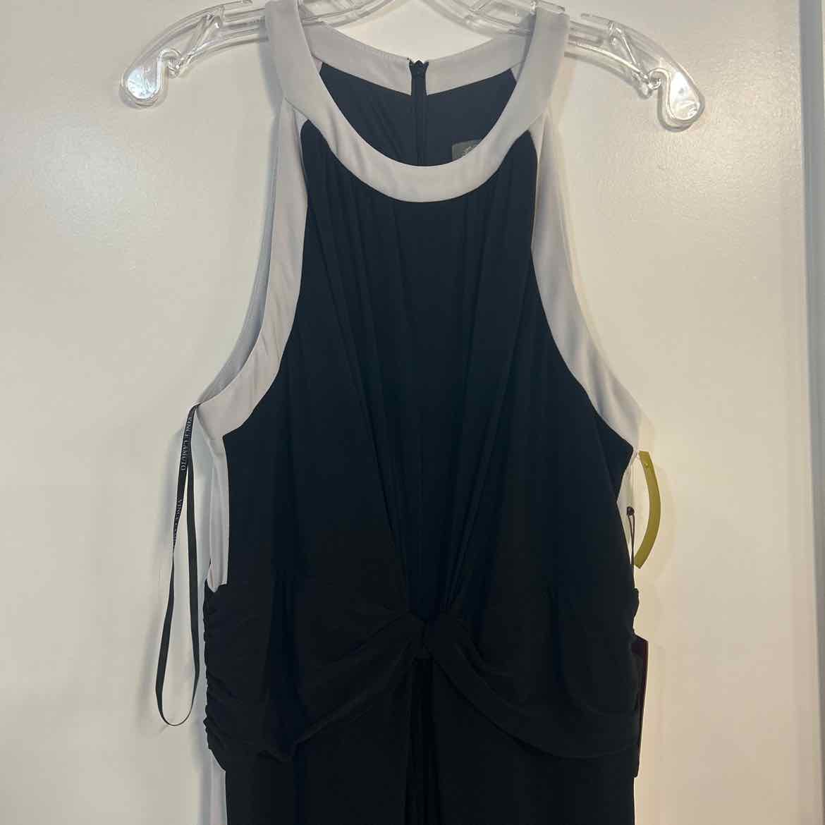 Vince Camuto Size XL Black White New Jumper