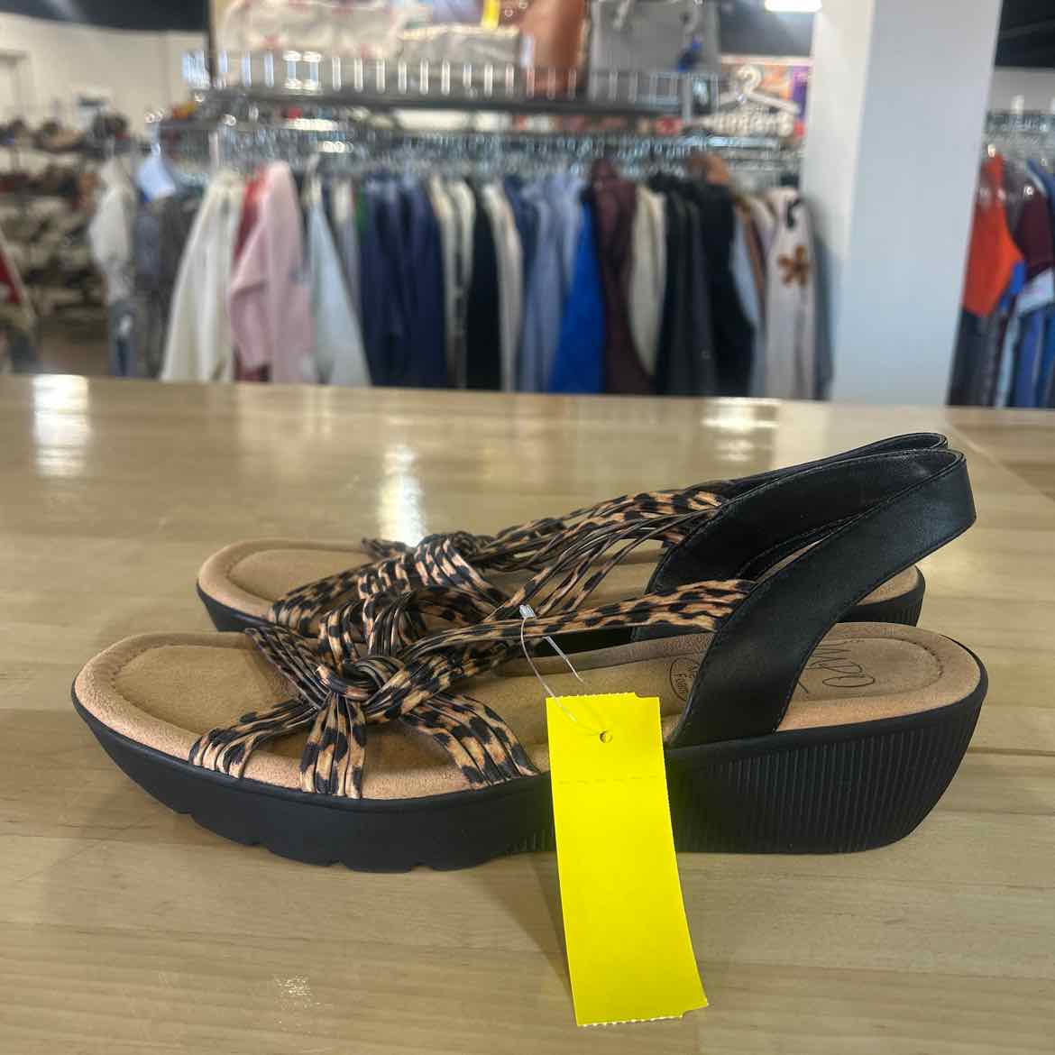 Impo Size 9.5 Black Wedges
