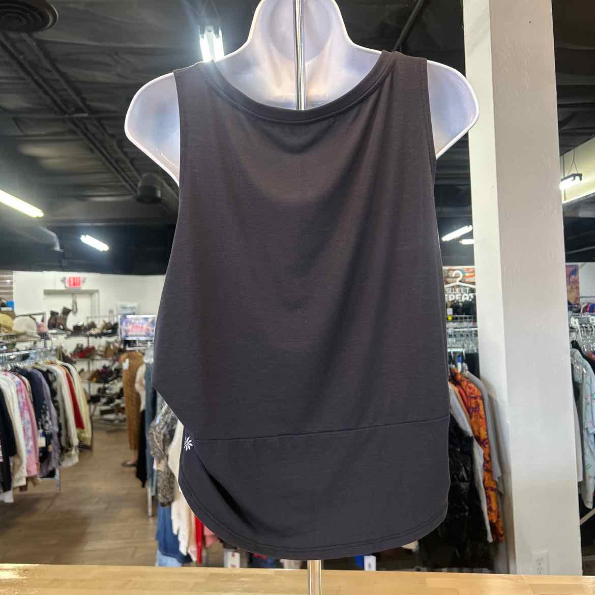 Athleta Size XS Black Preloved Athletic Tank