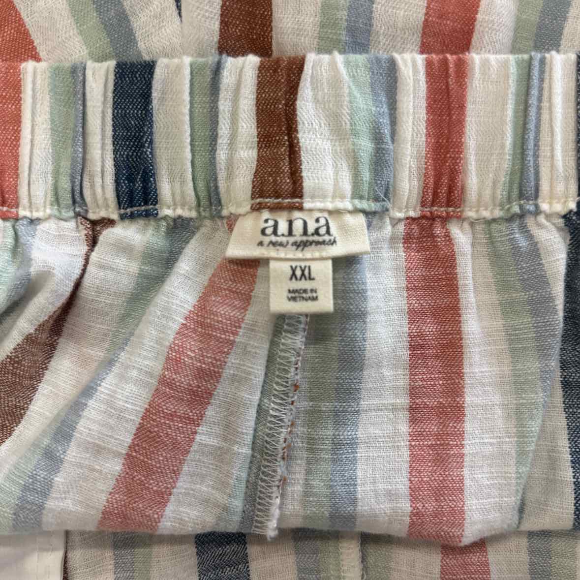 a.n.a Size XXL Multi-Color Pants
