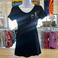 Vocal Size S Black Cotton Preloved T-Shirt SS