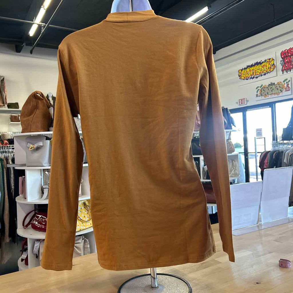 Aveto Juniors' Mock-Neck Long-Sleeve Top