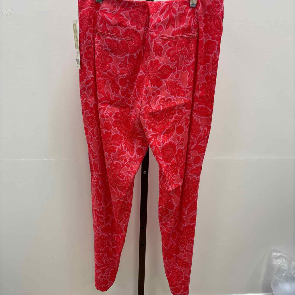 Sigrid Olsen Size 10 red/pink New Pants