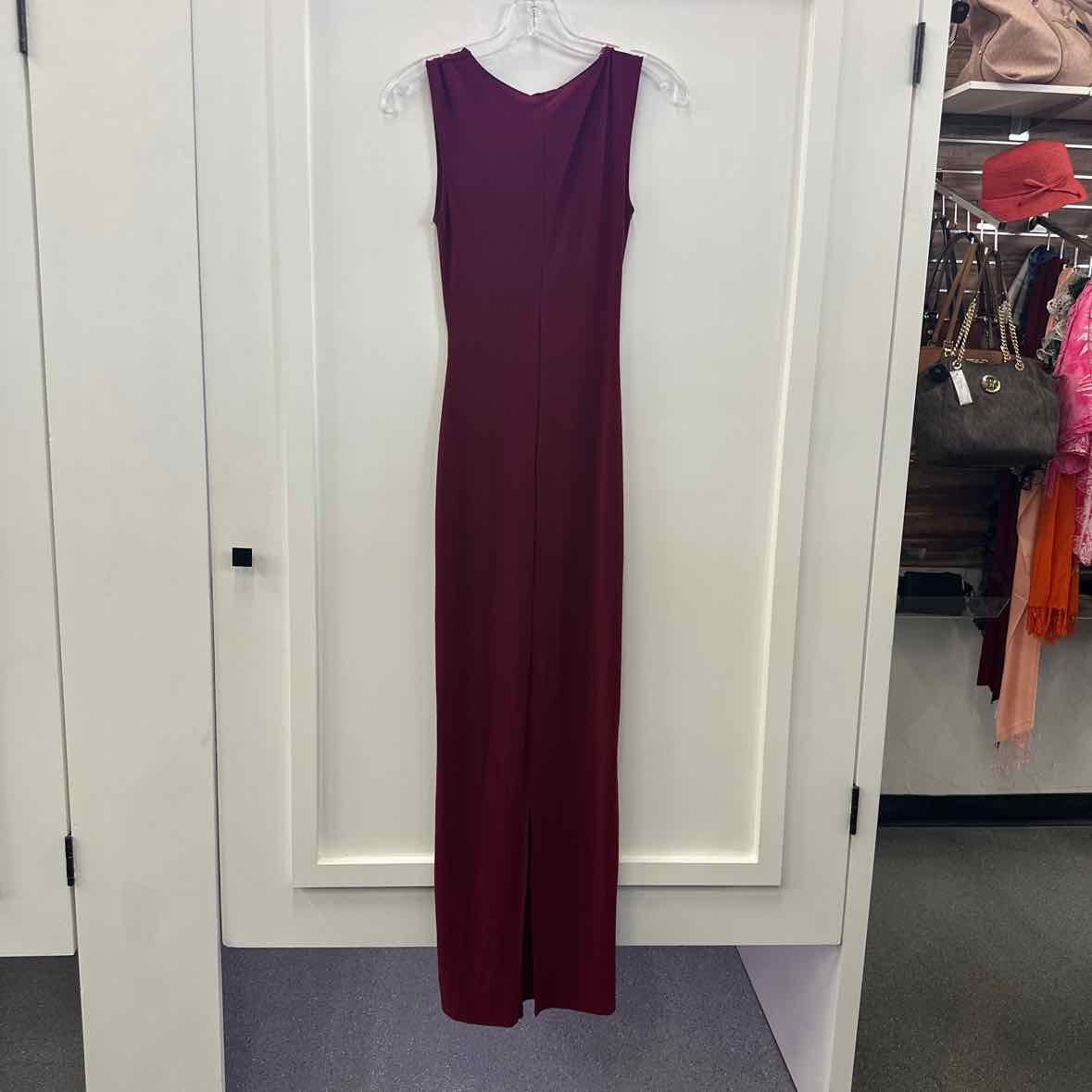 Charlotte Russe Size M Maroon Dress