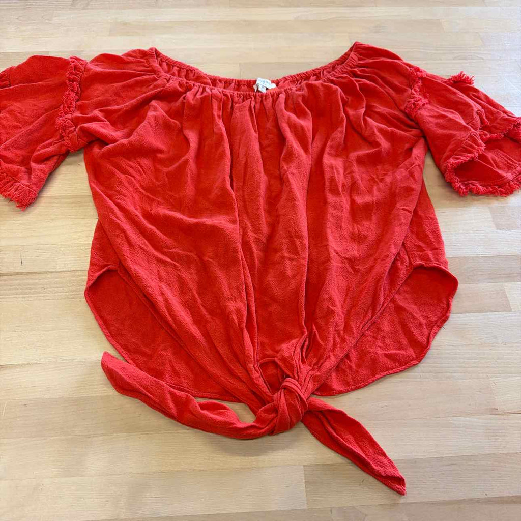 Umgee Size M Orange Preloved Blouse