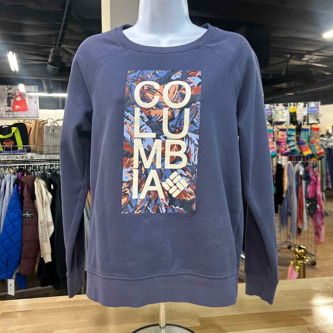 Columbia Size S Blue Preloved Sweater