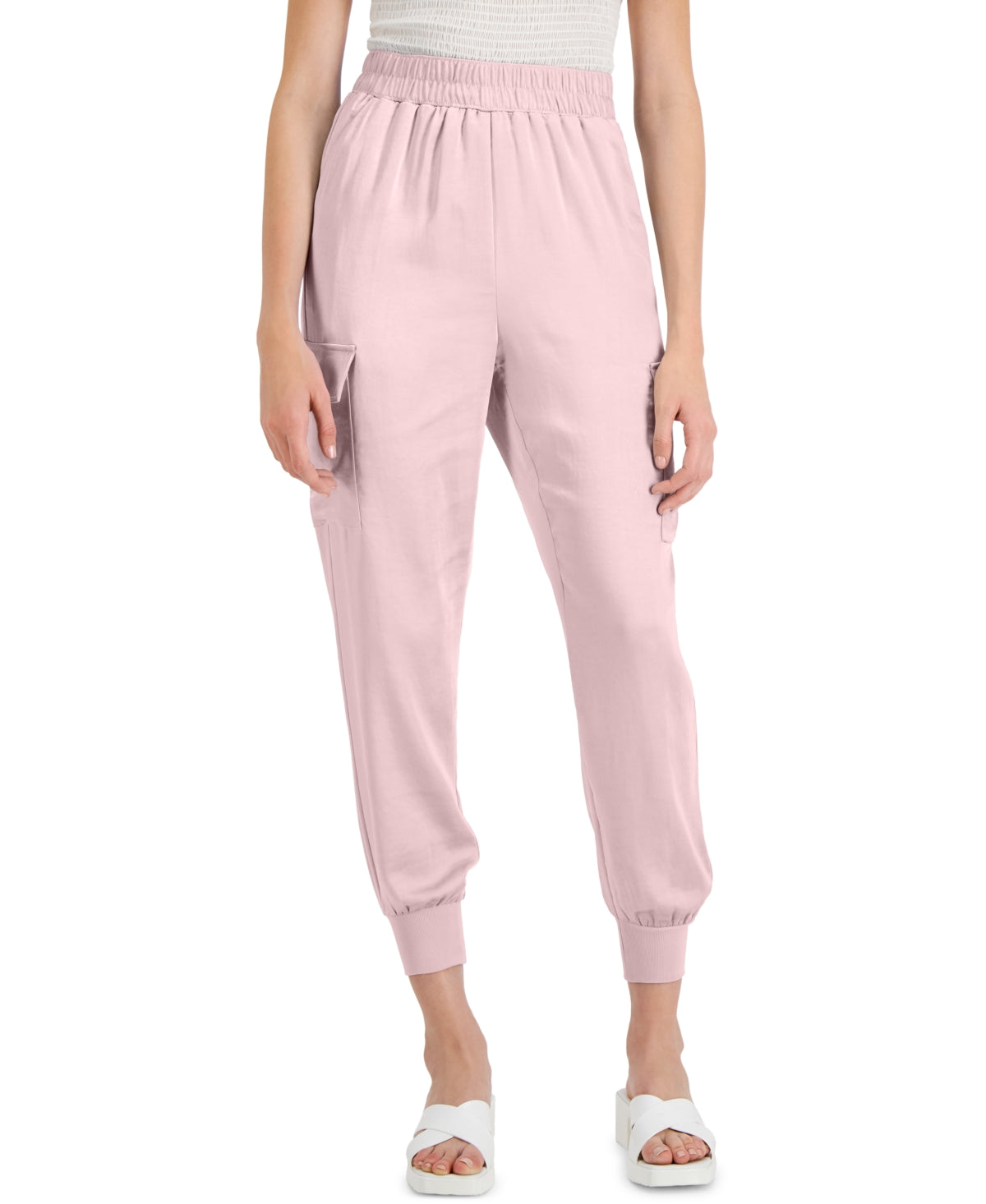 Inc International Concepts Satin Jogger Pants