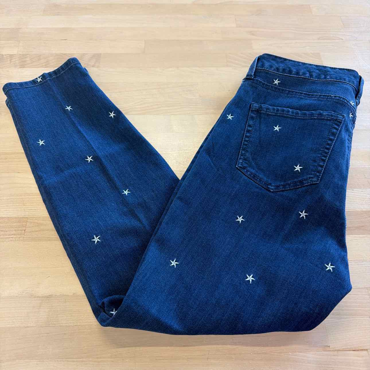 Charter Club Size 10 Blue Denim Preloved Jeans