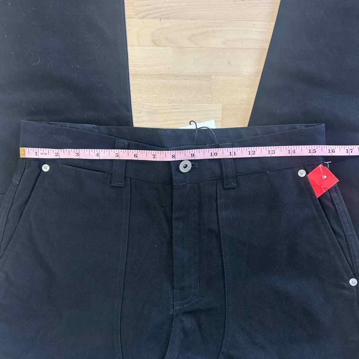 Palm Tree Crew Size 30 Black Preloved Jeans