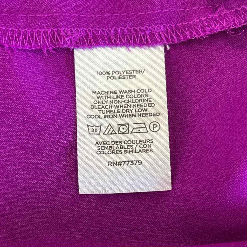 Ann Taylor Size PM Purple Preloved Sleeveless