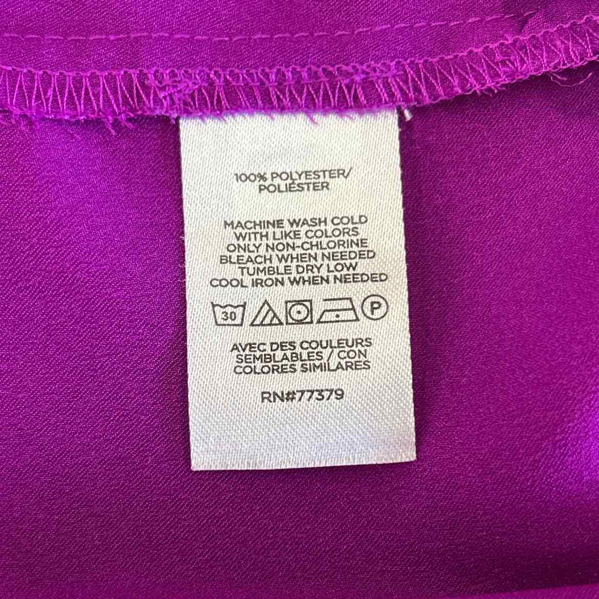 Ann Taylor Size PM Purple Preloved Sleeveless