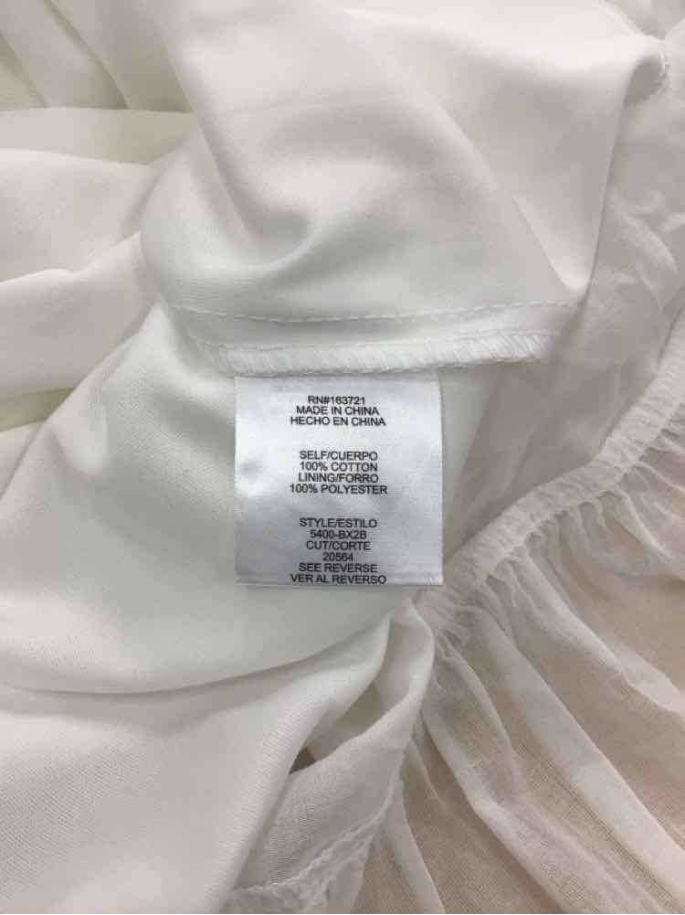 kingston grey Size L White New Dress