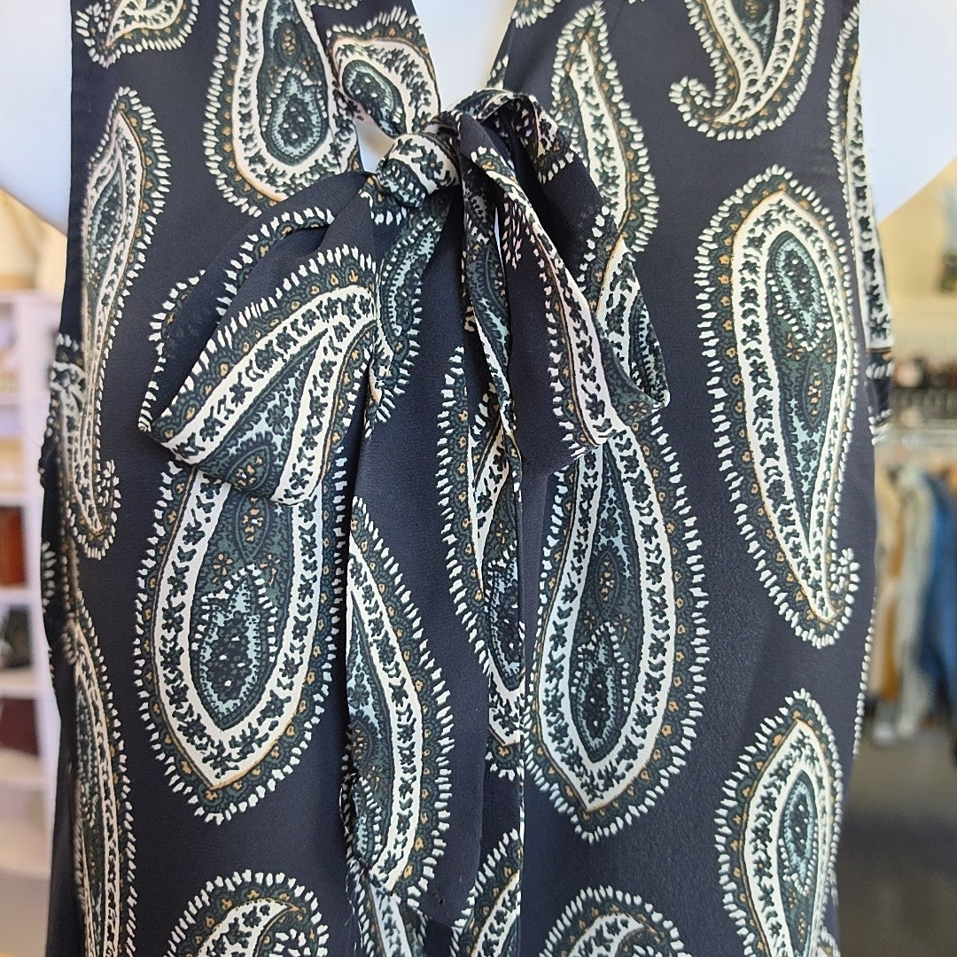 Ann Taylor Size S Blue Preloved Sleeveless