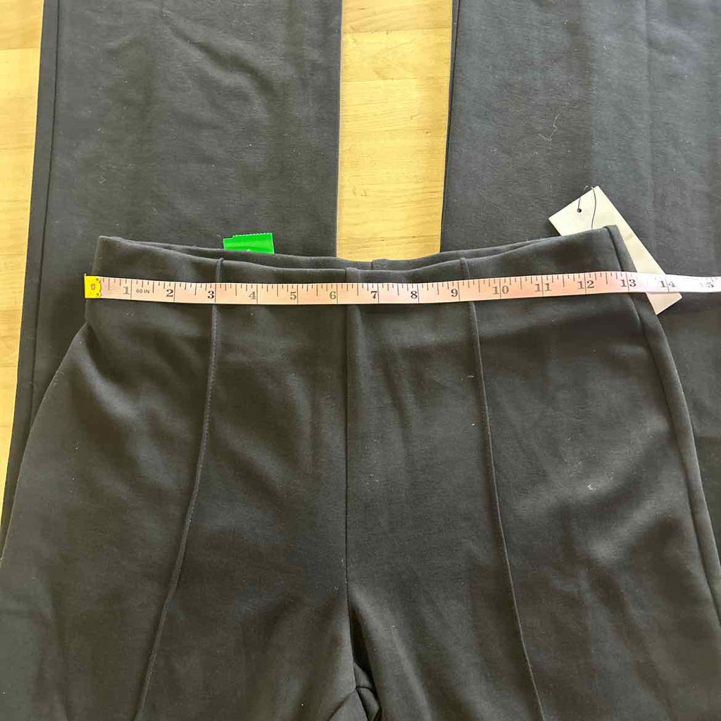 BCX Womens Pintuck Pull on Straight Leg Pants