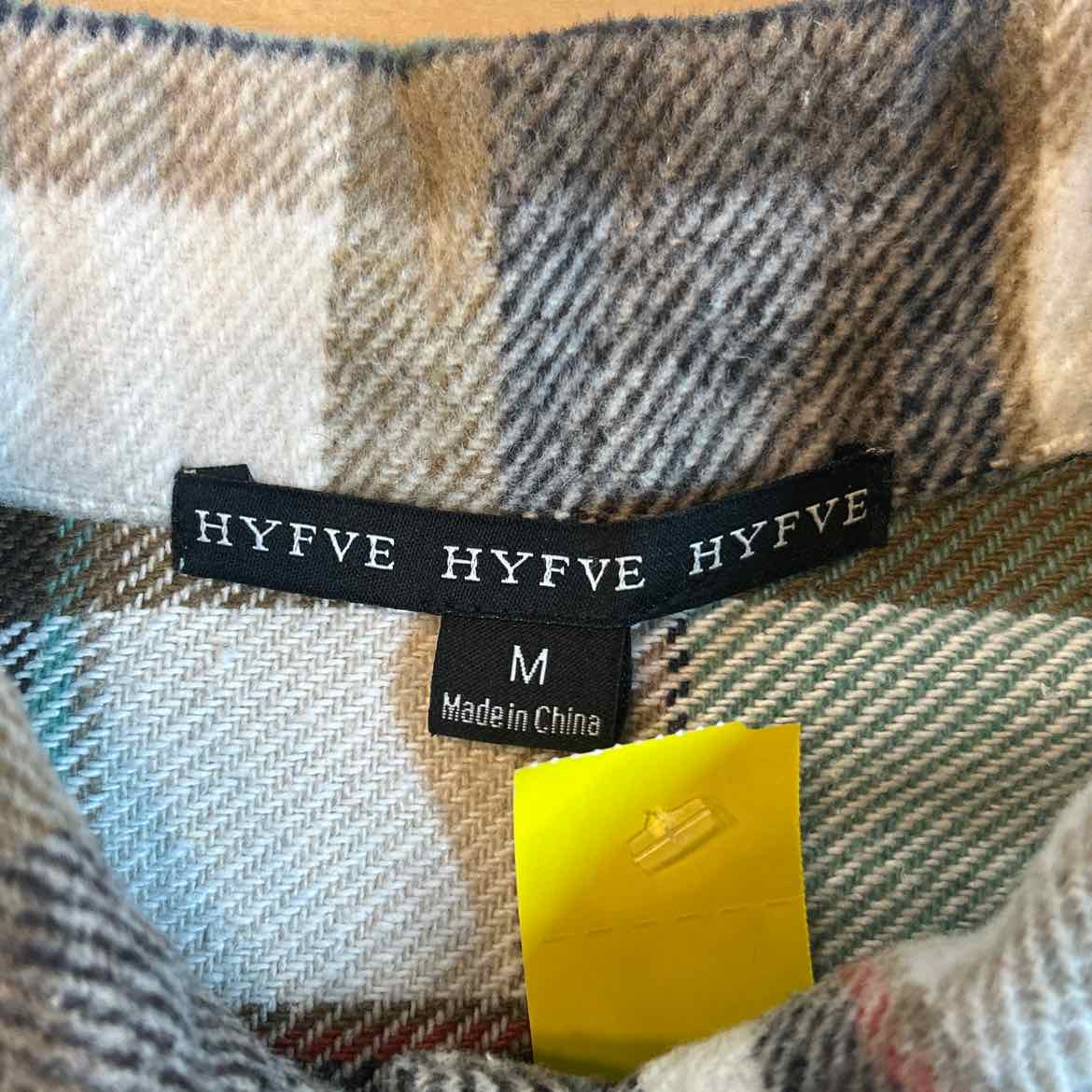 Hyfve Size M Green/Brown Preloved Jacket