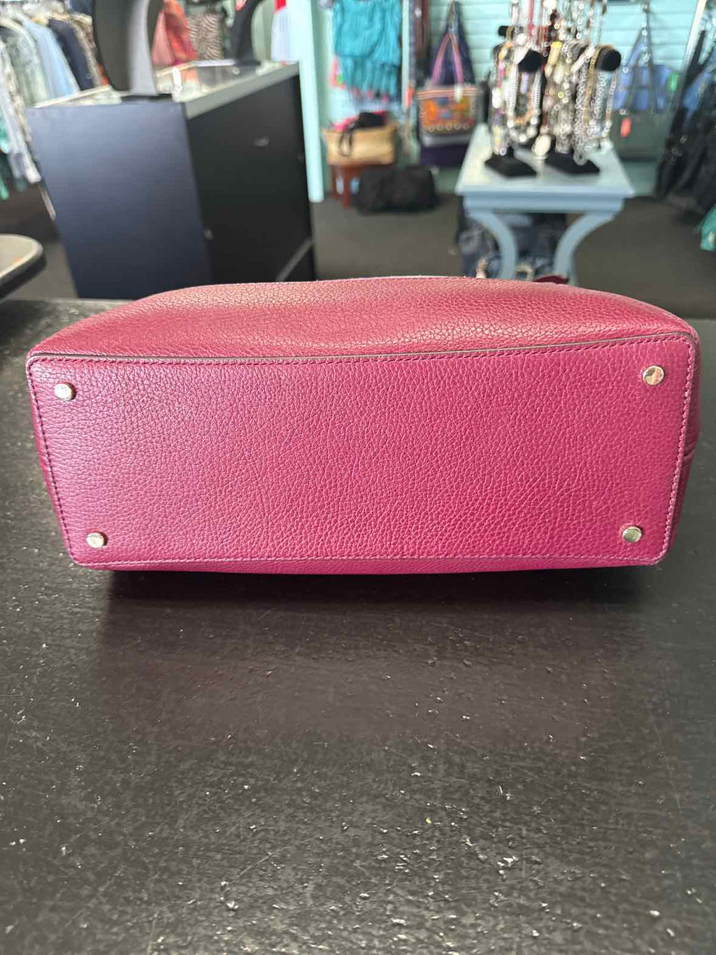 Kate Spade Maroon/Purple Handbag