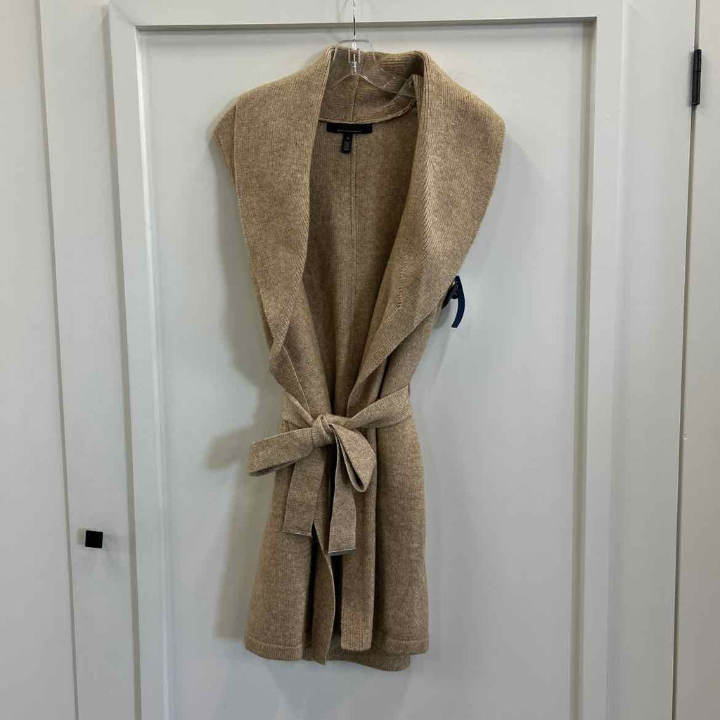 White House Black Market Size M Tan Preloved Cardigan