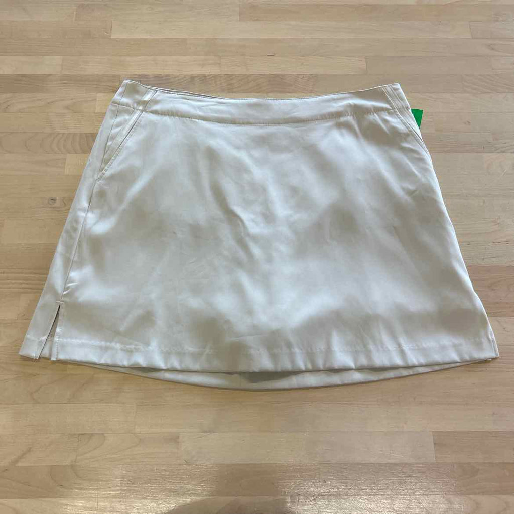 Lady Hagen Women Size 12 Tan Preloved Skorts