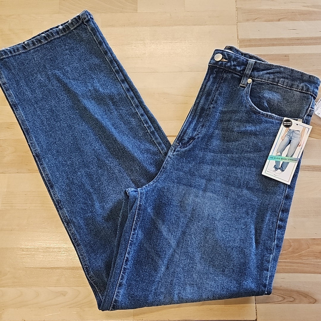 TINSELTOWN Size 15 Blue Denim New Jeans
