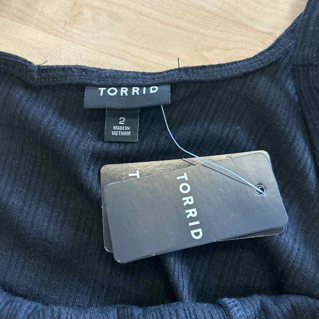 Torrid Size 2 Black Preloved Tank