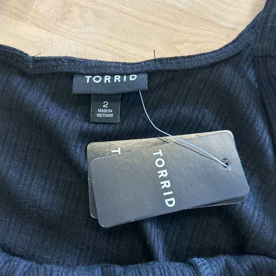 Torrid Size 2 Black Preloved Tank