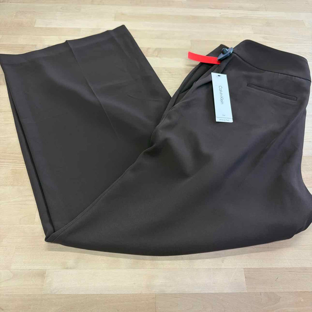 Calvin Klein Size 14 Brown New Pants