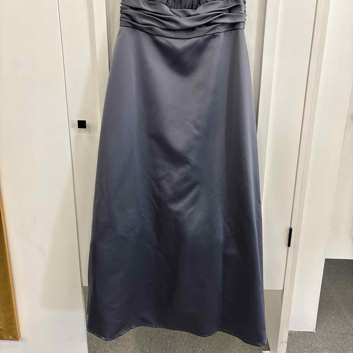 Davids Bridal Size 14 Gray Dress