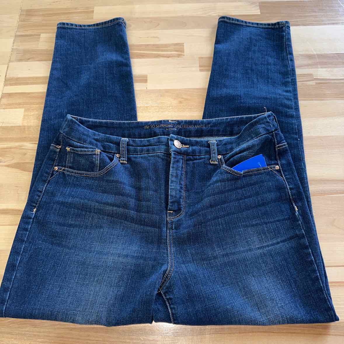 Chico's Size 1 (8) Blue Jeans