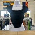 Forever 21 Size S Black Preloved Blouse SS