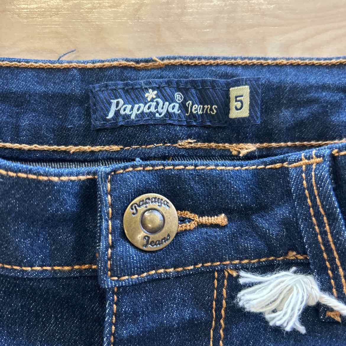 Papaya Size 5 Blue Jeans