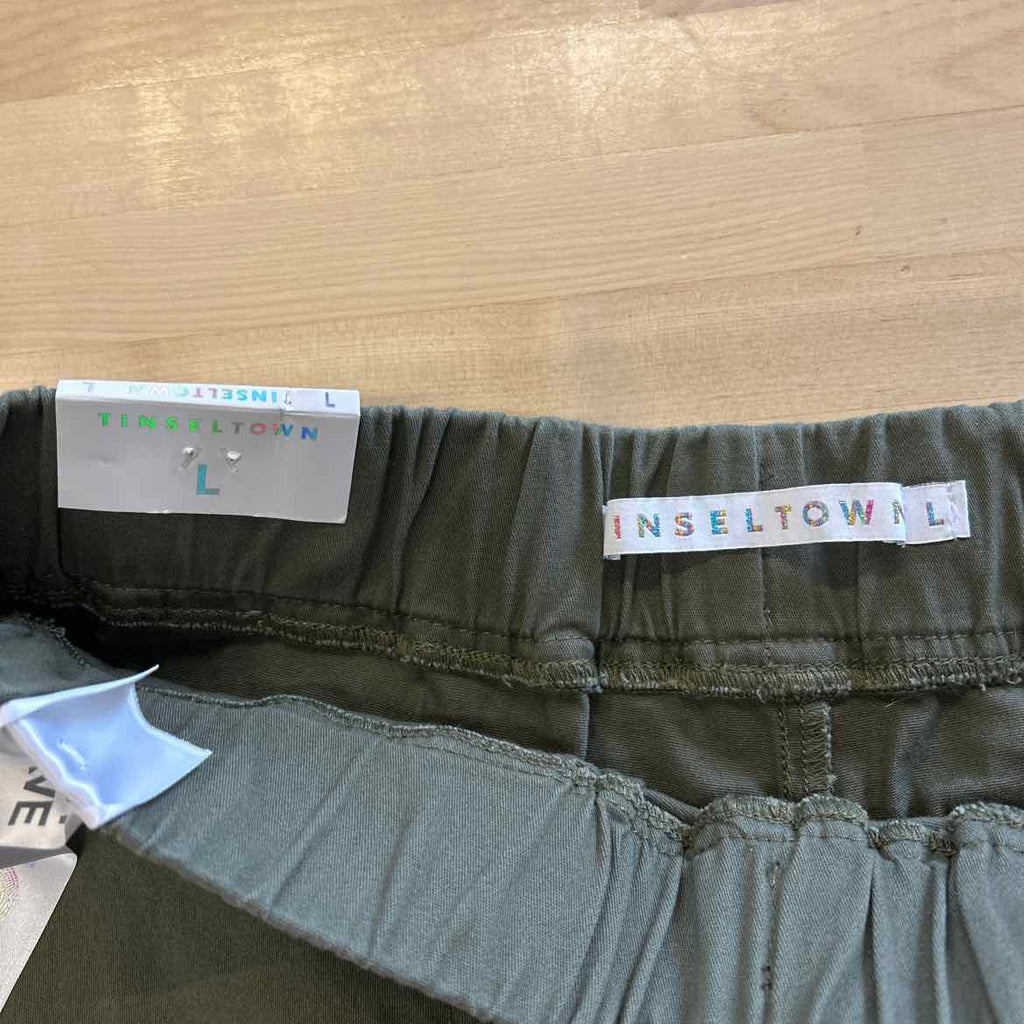 TINSELTOWN Size L Green Pants