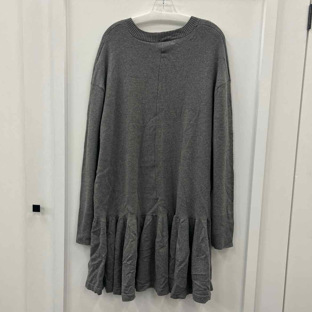 Free People Size XL Gray Sweater