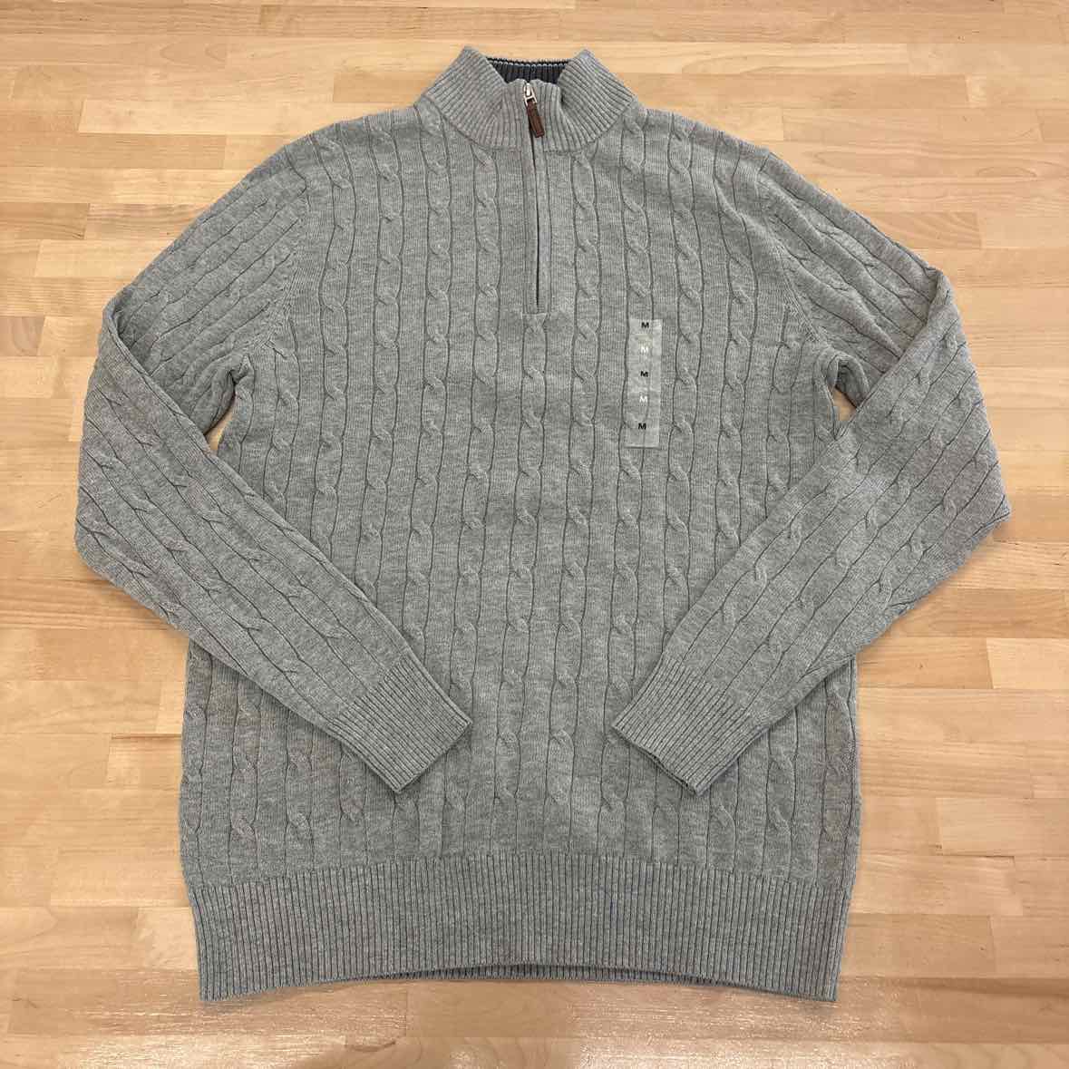 Club Room Size M Gray MENS Sweater