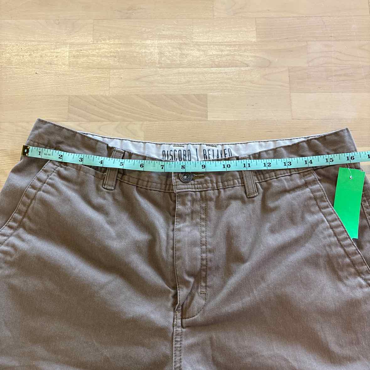 Discord Men's Size 32 Khaki MENS Shorts