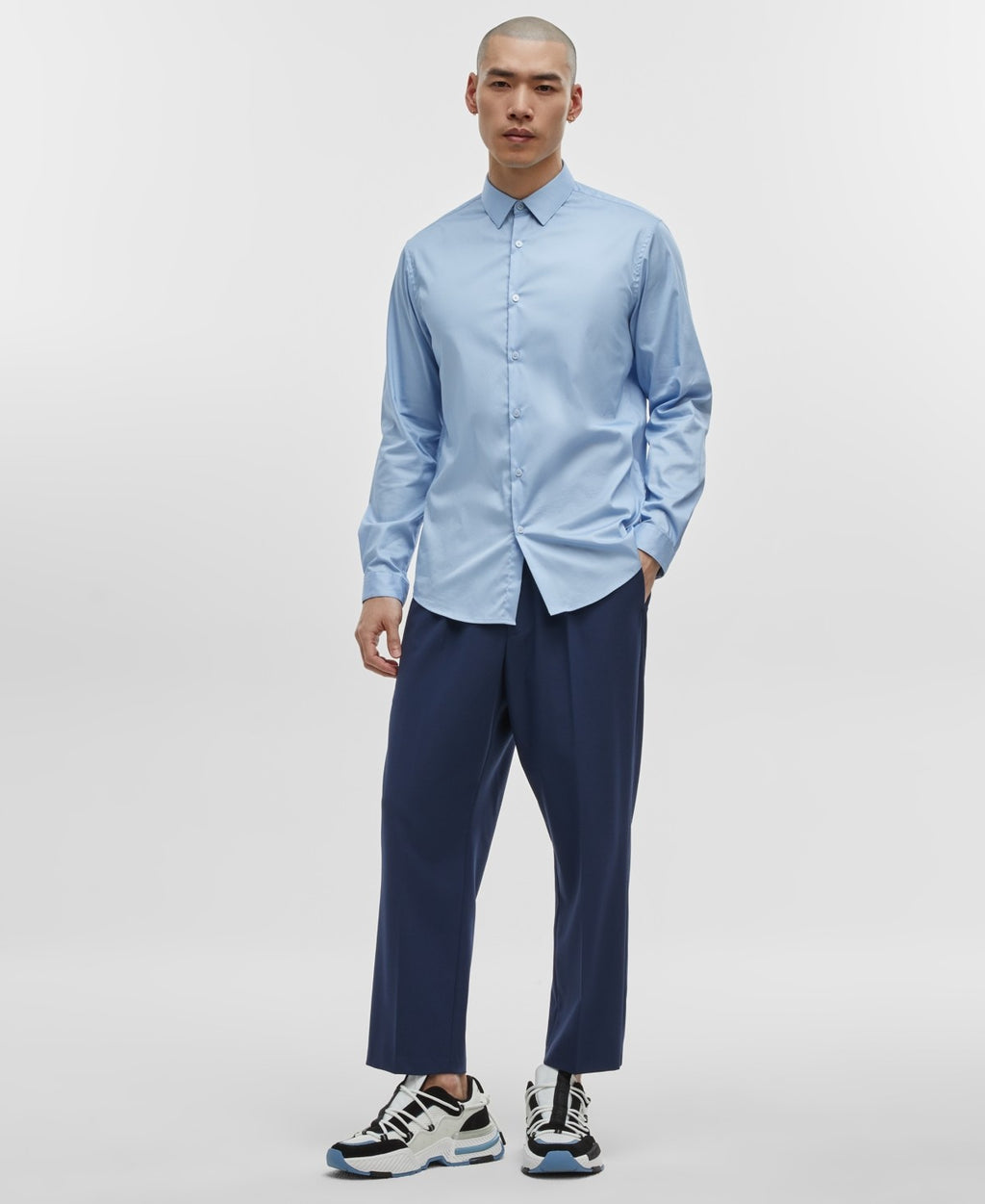 Mode of One Men's Relaxed-Fit Trousers, Created for Macy's - Caspian Wa - L