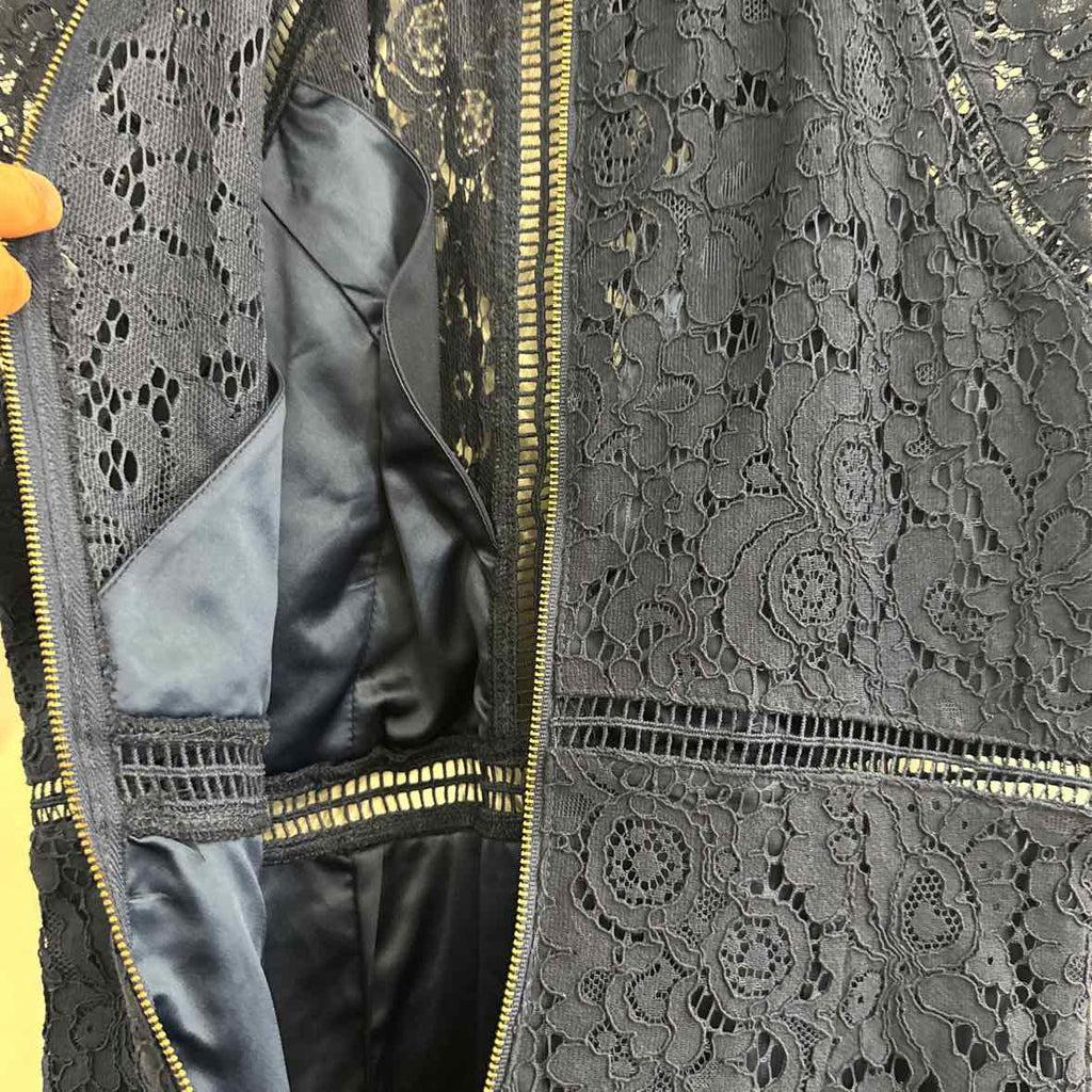 Bardot Size M Navy Lace Preloved Dress