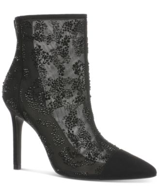 Thalia Sodi Womens Shaylene Embellished S Silver Mes 5M