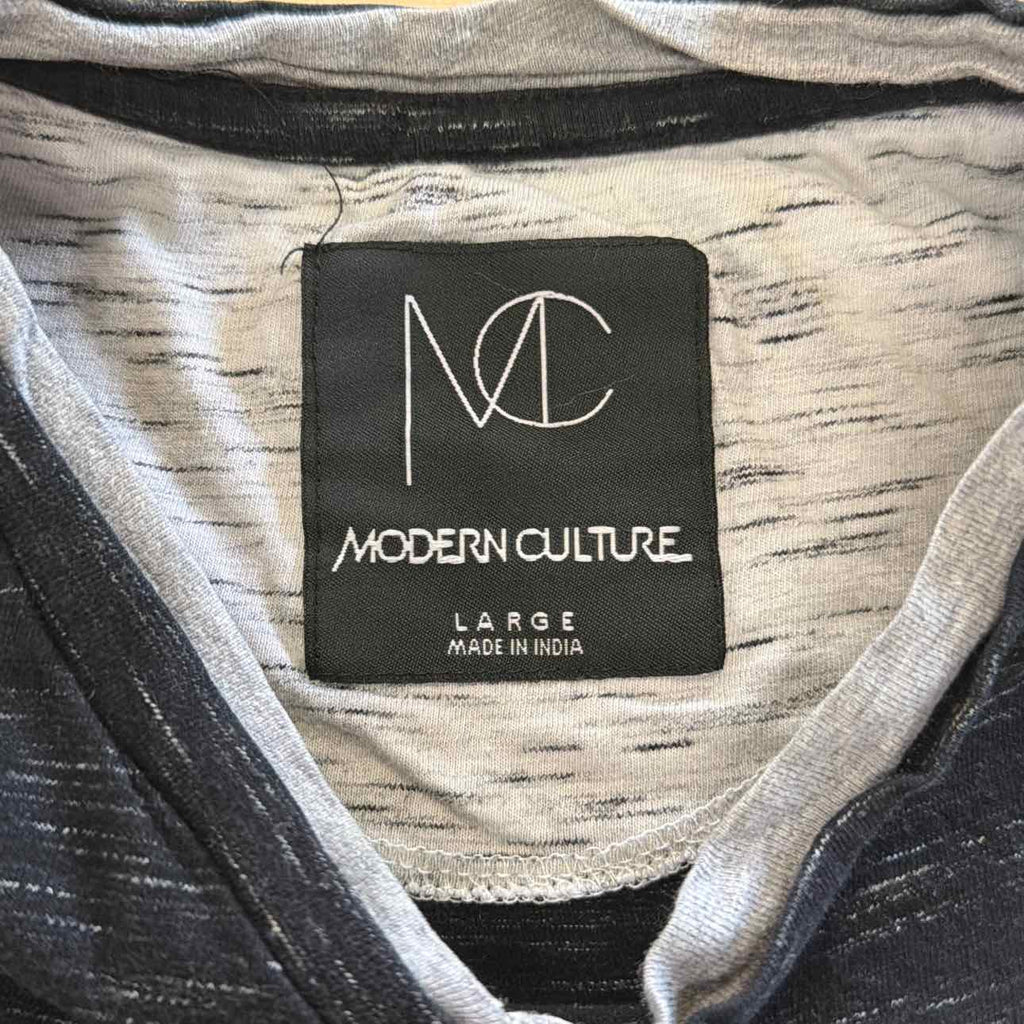 Modern Culture Size L Black Preloved MENS T-shirt