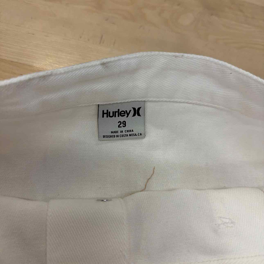 Hurley Juniors' Tracy Button-Front Mini Skirt - White