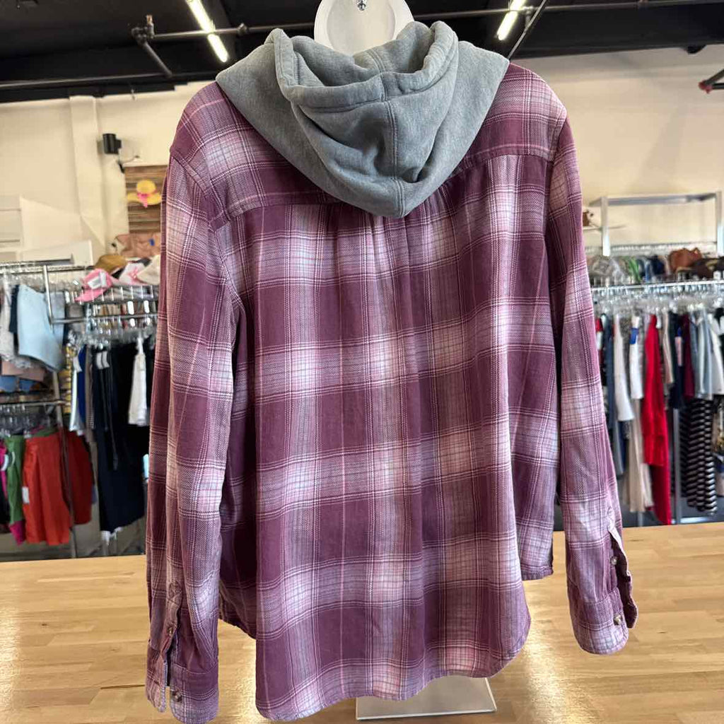 Lucky Brand Size M Pink flannel