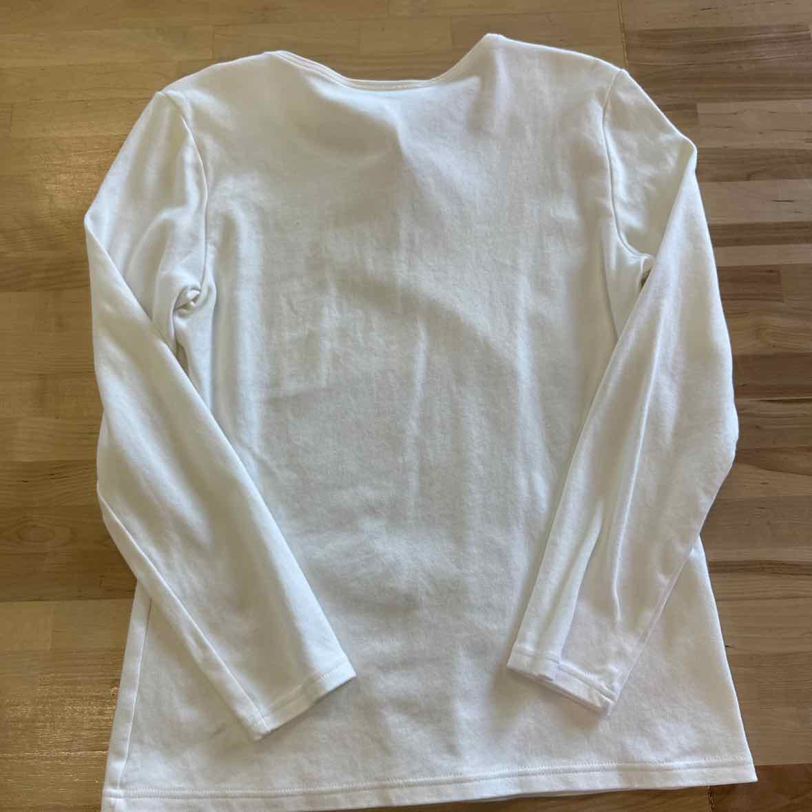 Karen Scott Size M White Longsleeve