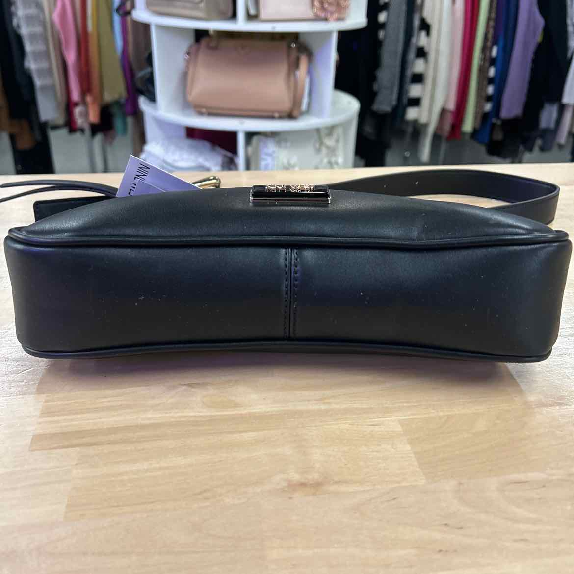 Nine West Nine West Adlee Medium Shoulde Black