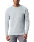 Bass Outdoor Size M Gray MENS Long Sleeve Shirt