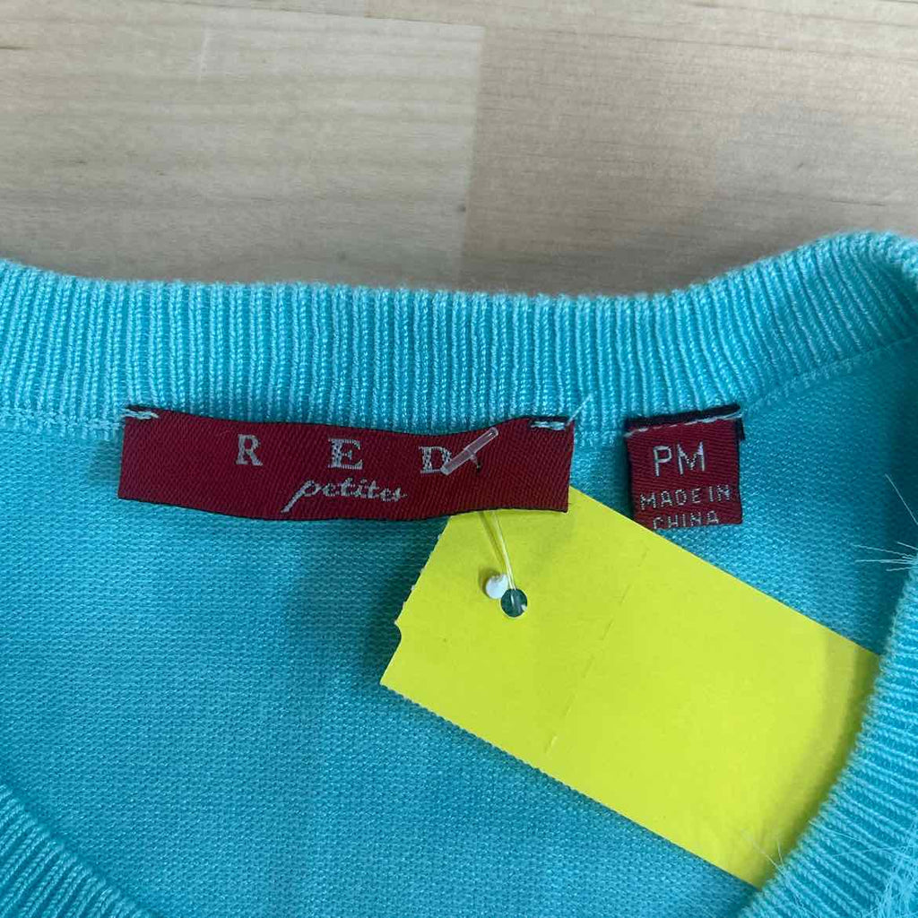 Red Size PM Teal Sweater