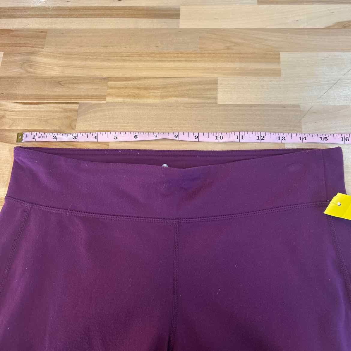 Athleta Size L Purple Preloved Athletic Pants