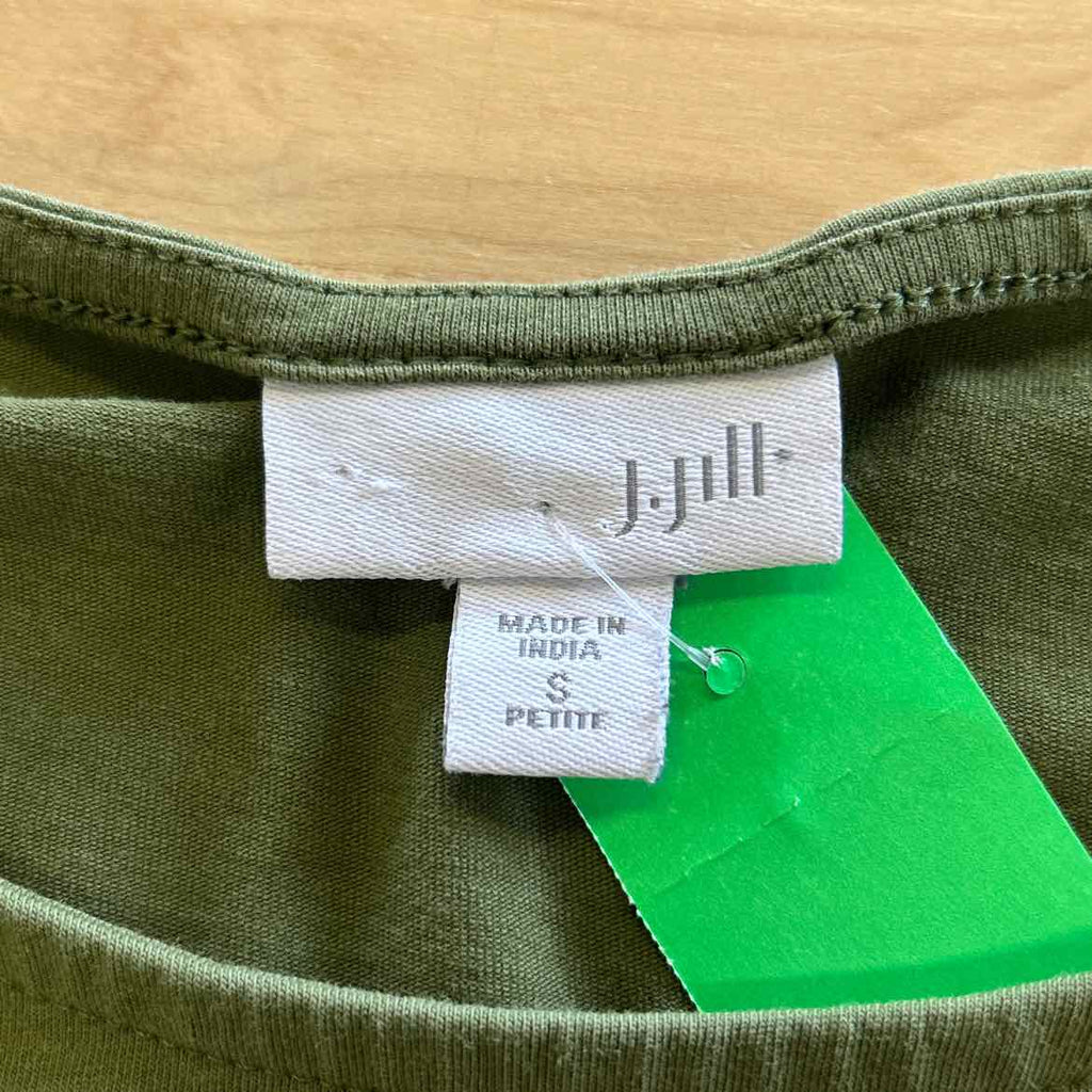 J Jill Size S Green Preloved Sleeveless
