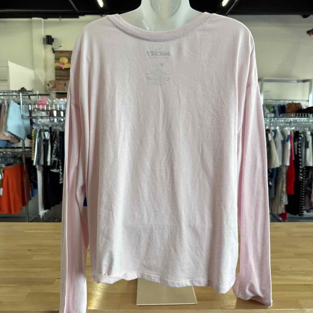 Disney Size 2X Pink Long Sleeve