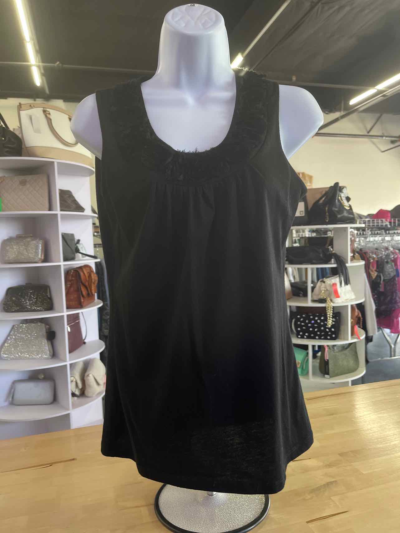 Ann Taylor Size XS Black Preloved Tank