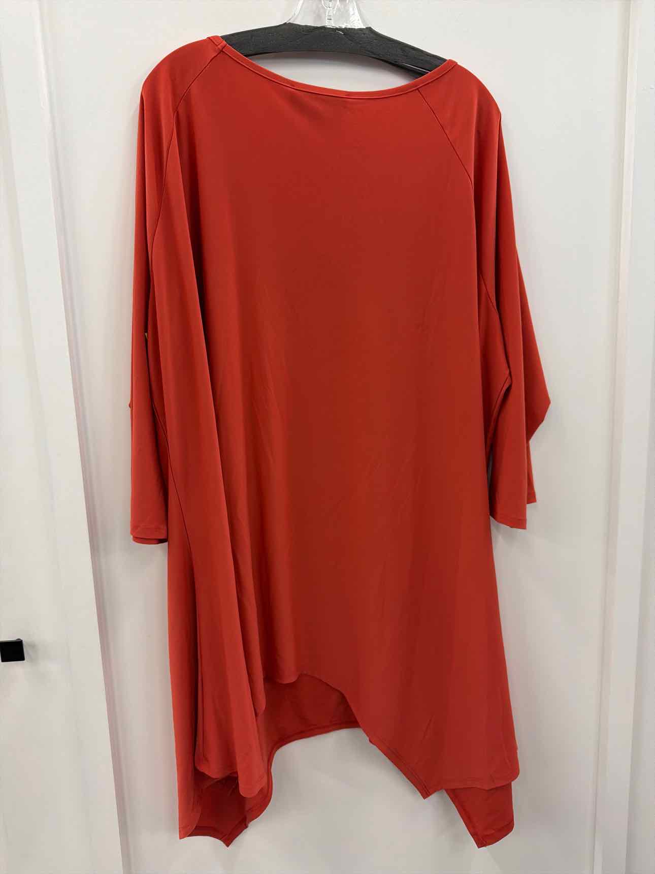 Antthony Size 3X Orange Blouse